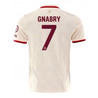 Camisa de Futebol Bayern Munich Serge Gnabry #7 Equipamento Alternativo 2024-25 Manga Curta